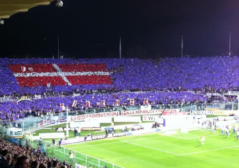Stadio Franchi coreografia (Fiorentina)