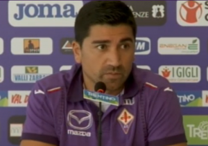 Pizarro a Moena (Fiorentina)